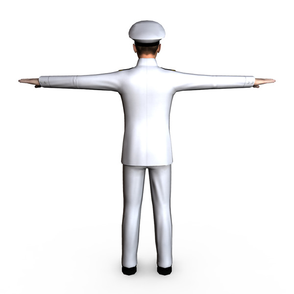 3d navy male 01 - Navy Male 01 by ignisfatuus